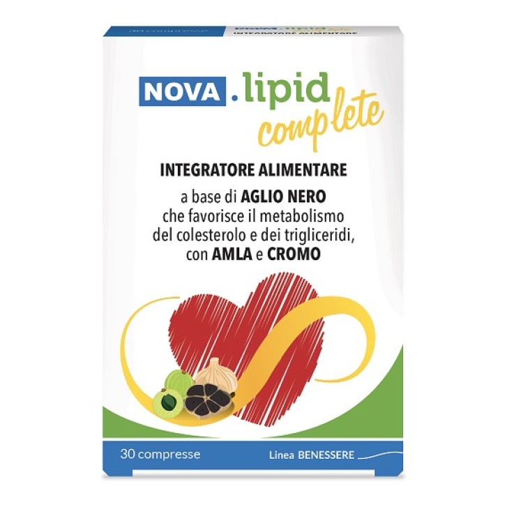 Nova Argentia ipid Complete 30 Compresse - Integratore Controllo Colesterolo