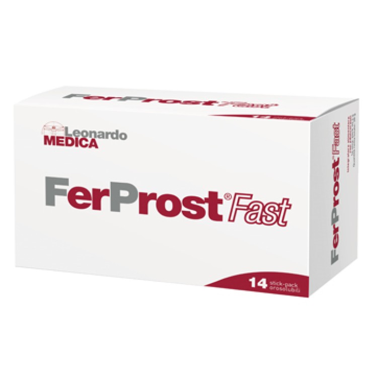 Ferprost Fast 14 Stick Orosolubili - Integratore Benessere della Prostata