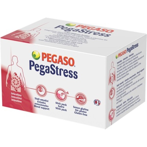 Pegaso Pegatress Integratore Flora Intestinale e Stress 28 Stick