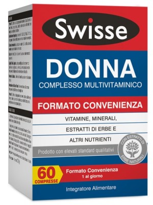 Swisse Donna 60 Compresse - Integratore Multivitaminico
