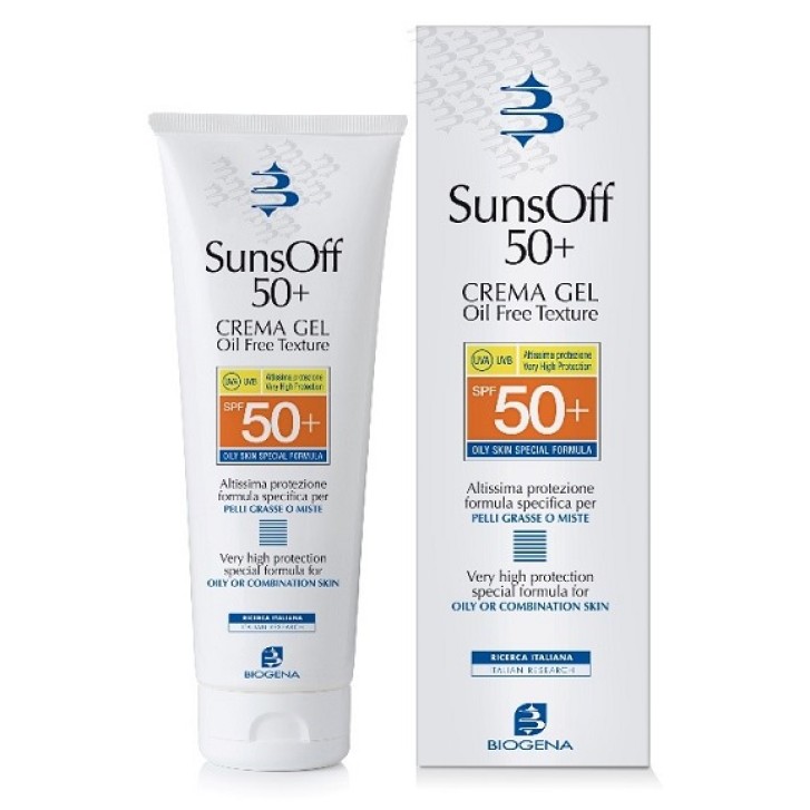 SunsOff SPF 50+ Crema Ad Altissima Protezione Viso 90 ml
