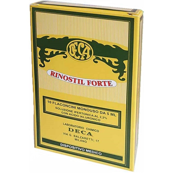 Rinostil Forte 10 Flaconcini Mono 5 ml