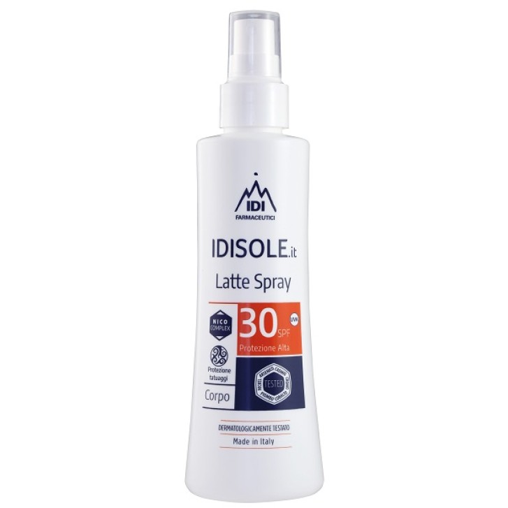 IdiSole Solare SPF 30 Latte Spray 200 ml