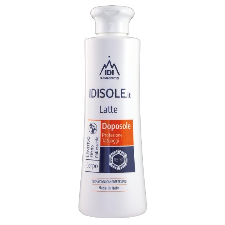 IdiSole Solare Latte Doposole Tatuaggi 200 ml