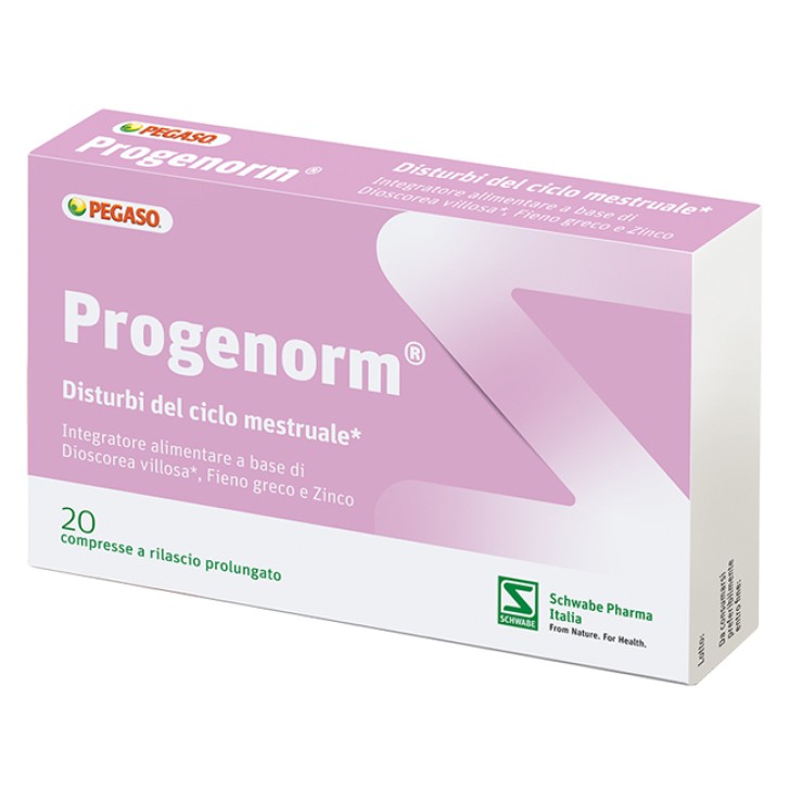Pegaso Progenorm 20 Compresse - Integratore per Disturbi della Menopausa