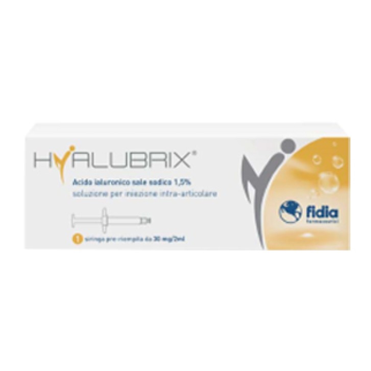 Hyalubrix 1 Siringa Intra Articolare 30 mg/2 ml