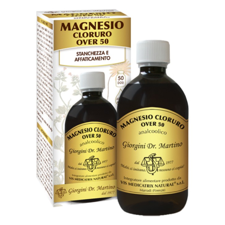 Magnesio Cloruro Over 50 500 ml Dr. Giorgini - Integratore Ricostituente