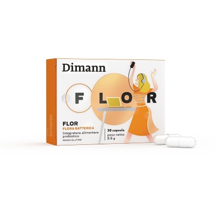 Dimann Flor 30 Capsule - Integratore Alimentare