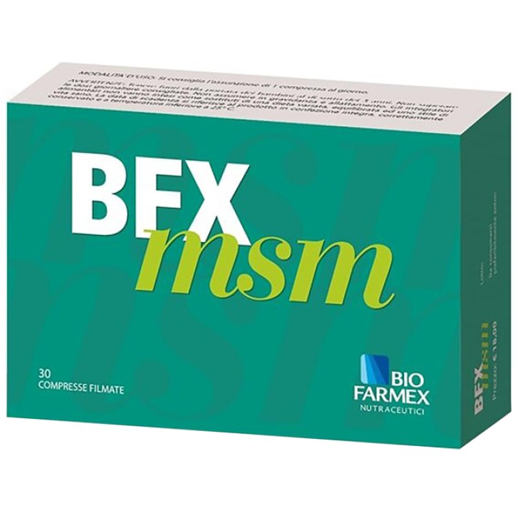 Biofarmex MSM 30 Compresse - Integratore Alimentare