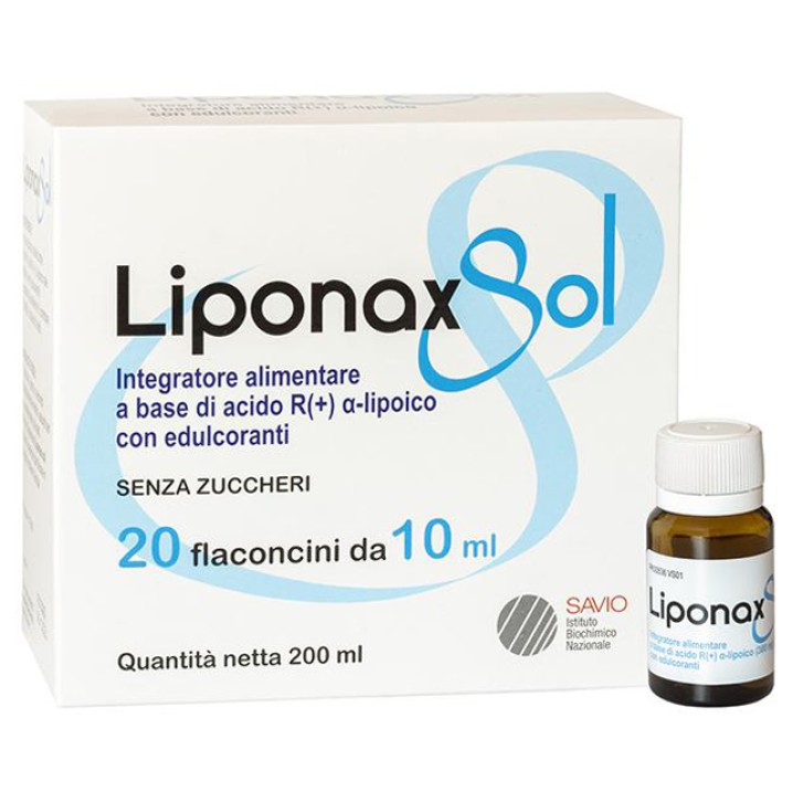 Liponax 20 Flaconcini - Integratore Alimentare