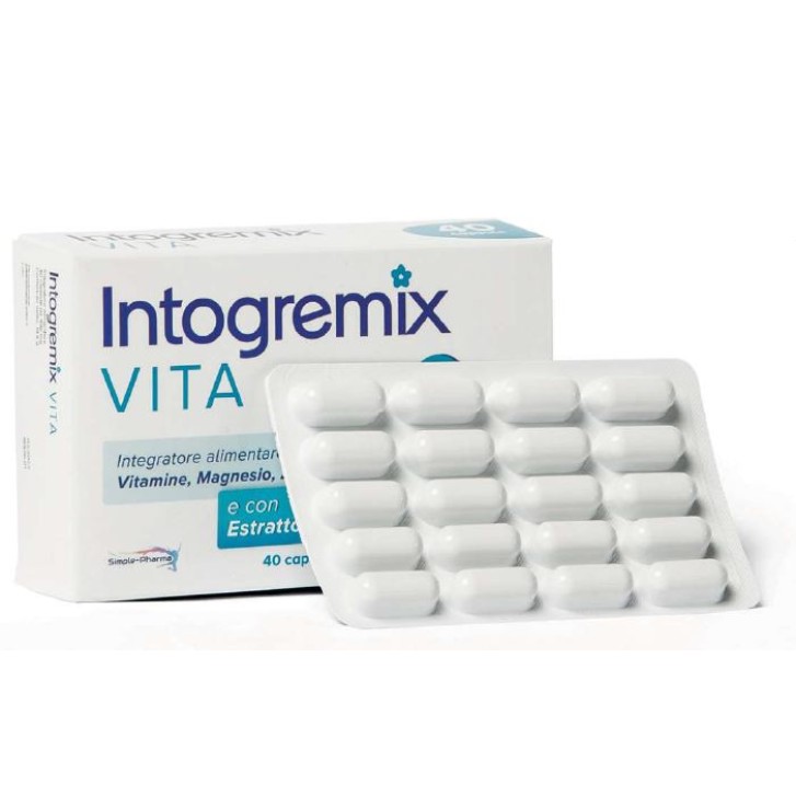Intogremix Vita 40 Capsule - Integratore Difese Immunitarie