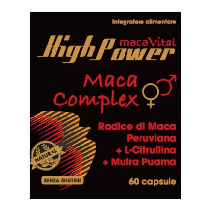 Maca Vital High Power Complex 60 Capsule - Integratore Stanchezza Fisica e Mentale