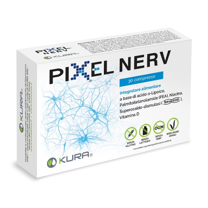 Pixel Nerv 30 Compresse - Integratore Alimentare