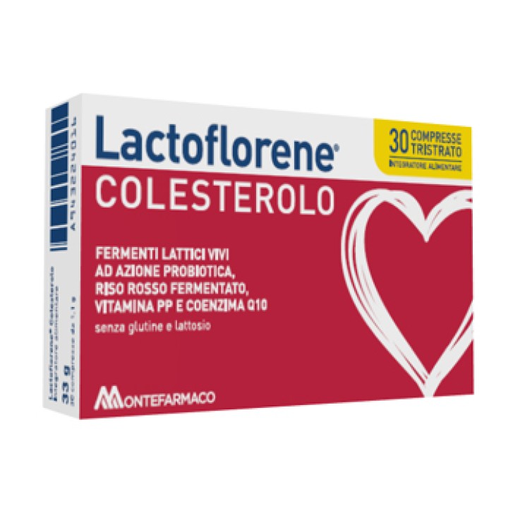 Lactoflorene Colesterolo 30 Compresse - Integratore per il Colesterolo