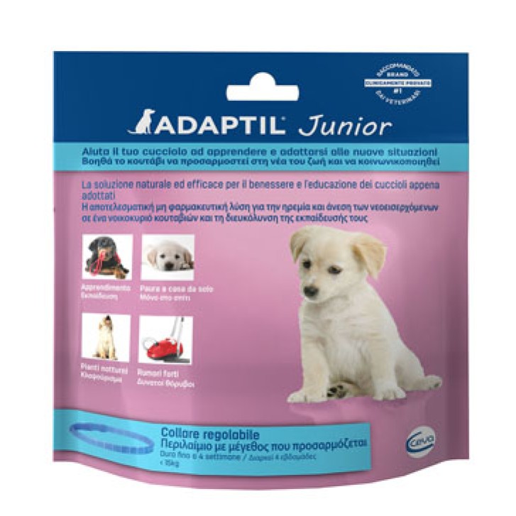 Adaptil Junior Collare per Cani Calmante per Cuccioli