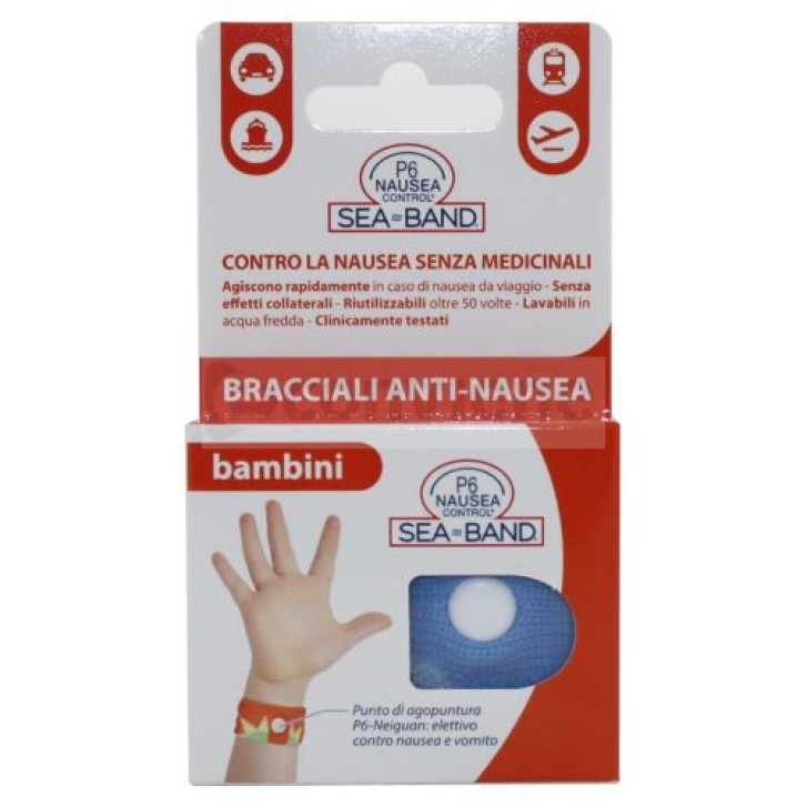 P6 Nausea Control Bracciali Antinausea Bambini 2 pezzi