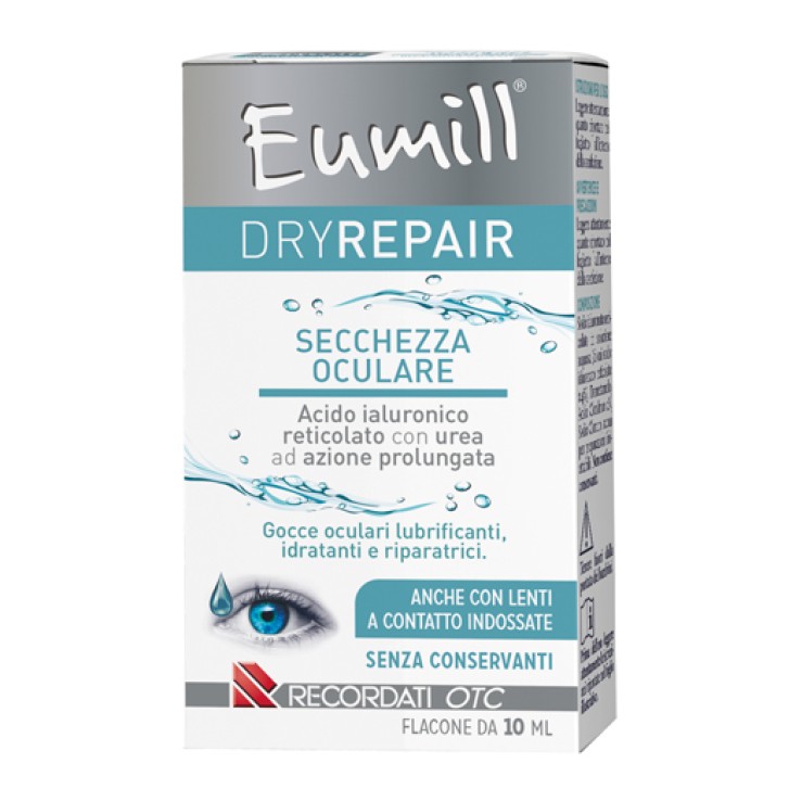Eumill DryRepair Gocce Oculari contro Secchezza 10 ml