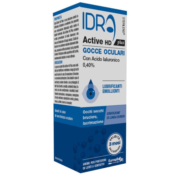 Sterilens Idra Active HD Plus Gocce Oftalmiche 10 ml