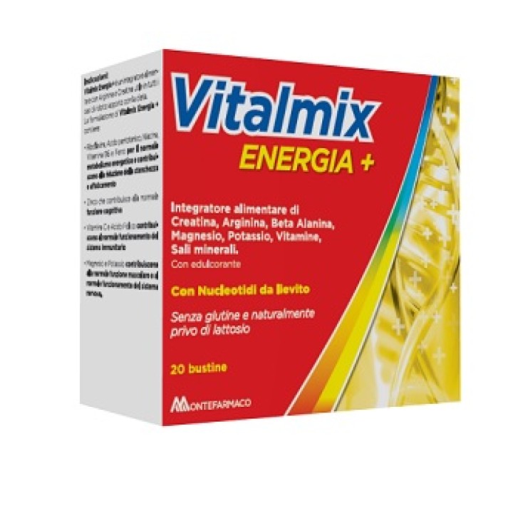 Vitalmix Energia+ 20 Bustine - Integratore Energetico