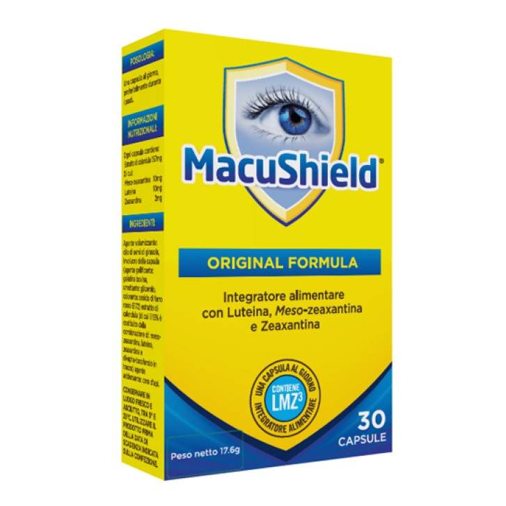 MacuShield 30 Capsule - Integratore Alimentare