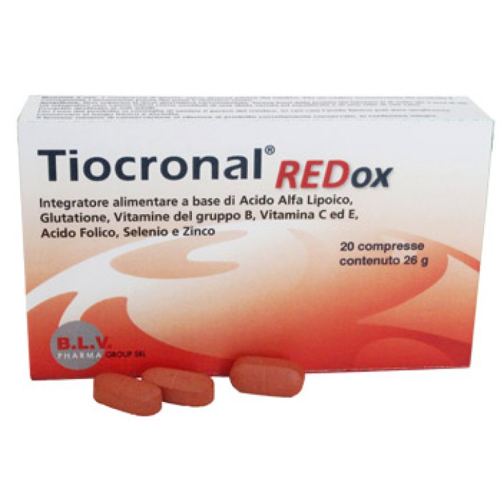 Tiocronal Redox 20 Compresse - Integratore Alimentare
