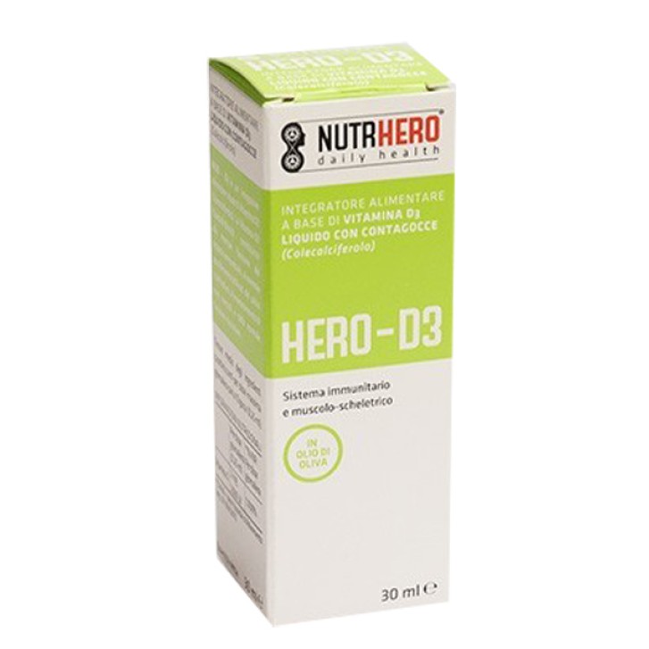 Hero D3 Gocce 30 ml - Integratore Alimentare