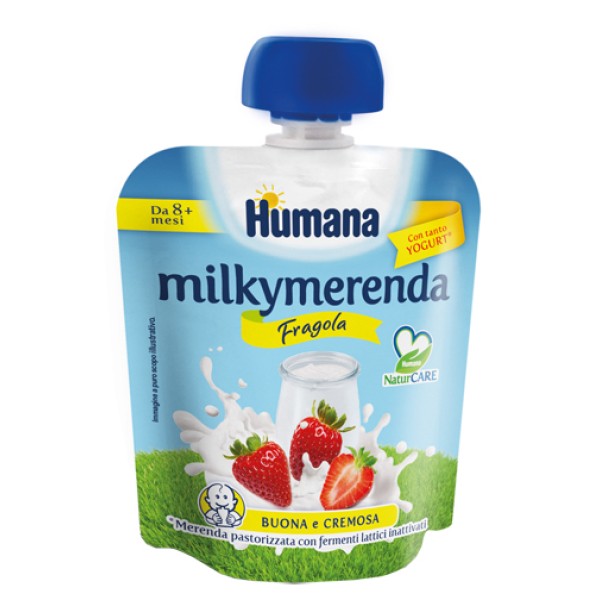 Humana Milkymerenda Fragola 100 grammi