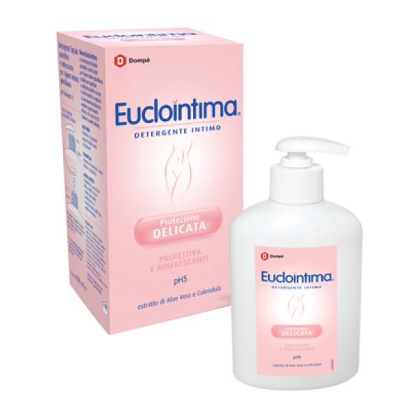 Euclointima Detergente Intimo Delicato pH5 + Ricarica 200+200 ml