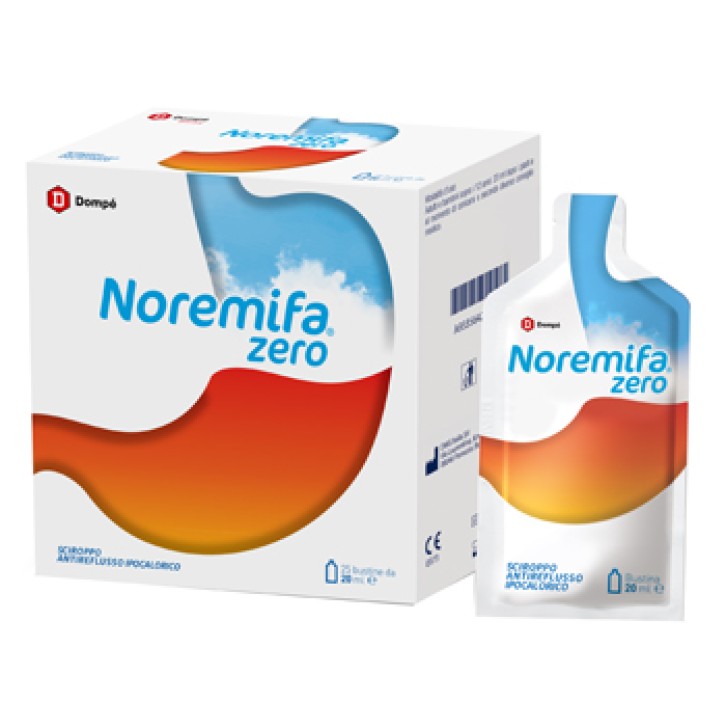 Noremifa Zero 25 Buste - Integratore Contro Reflusso Gastroesofageo