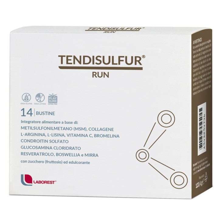 Tendisulfur Run 14 Bustine - Integratore per le Articolazioni