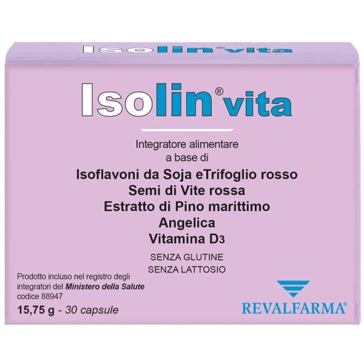 Isolin Vita 30 Capsule - Integratore Menopausa