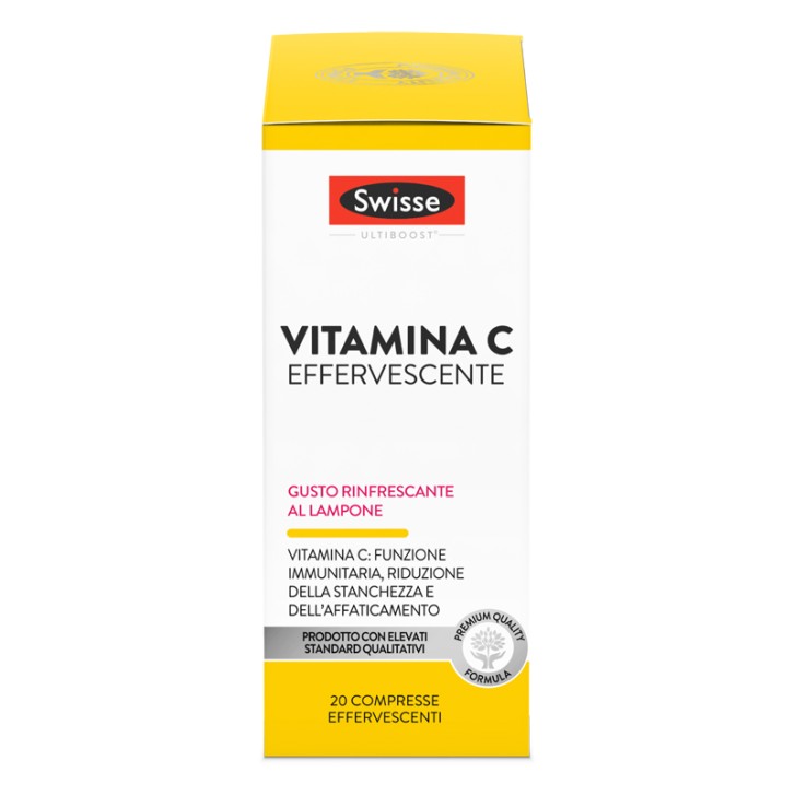 Swisse Vitamina C 20 Compresse Effervescenti - Integratore Alimentare