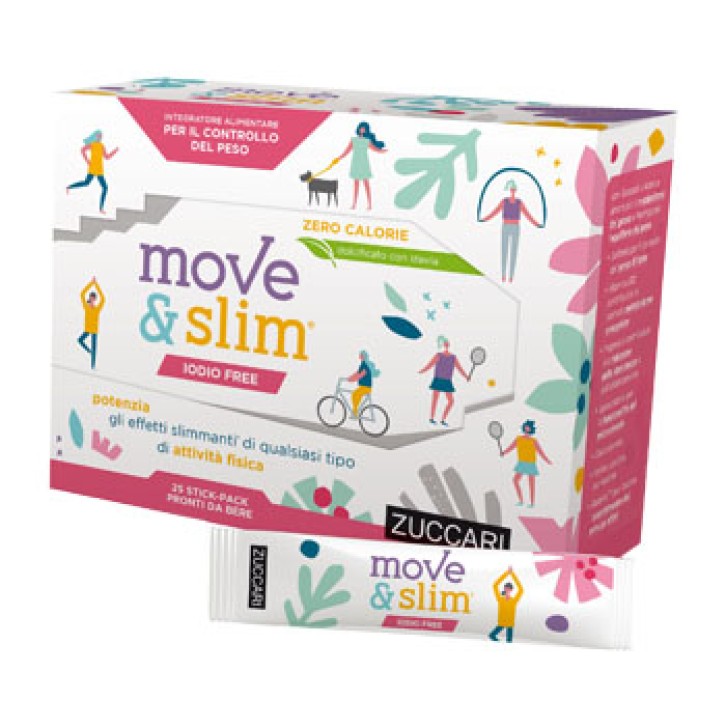 Move & Slim Iodio Free 25 Stick - Integratore Alimentare