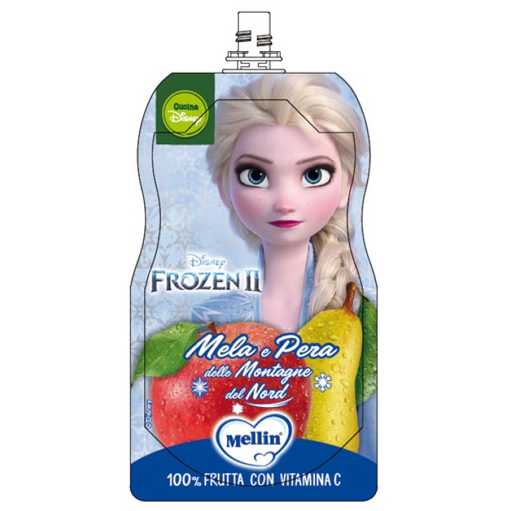 Mellin Pouch Disney Frozen Mela e Pera 110 grammi