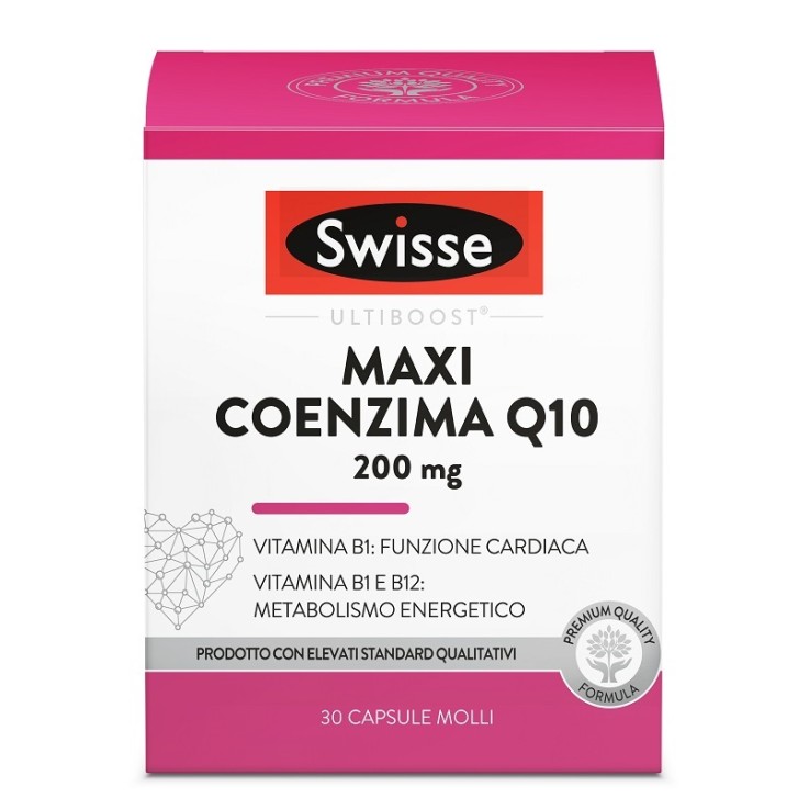 Swisse Maxi CoEnzima Q10 30 Capsule - Integratore Cardiaco