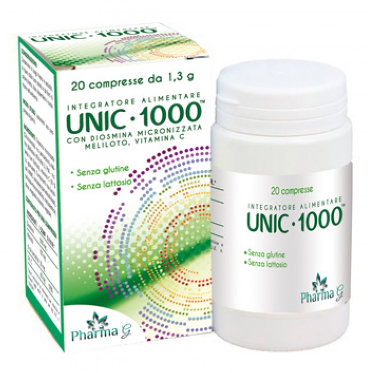 Unic 1000 20 Compresse - Integratore Alimentare