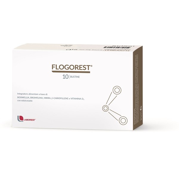 Flogorest 10 Bustine - Integratore Antinfiammatorio Articolare e Muscolare
