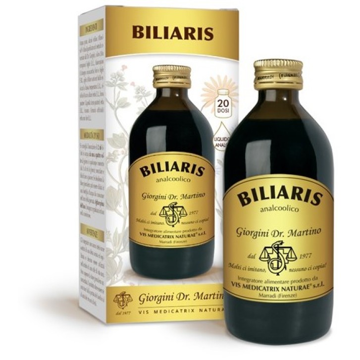 Biliaris Liquiodo Analcolico 200 ml Dr. Giorgini - Integratore Vie Biliari