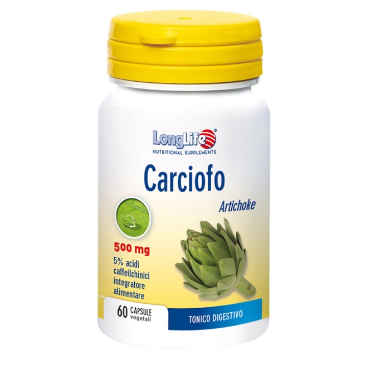 Longlife Carciofo 60 Capsule - Integratore Digestivo