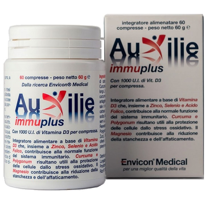 Auxilie Immuplus 30 Compresse Masticabili - Integratore Difese Immunitarie