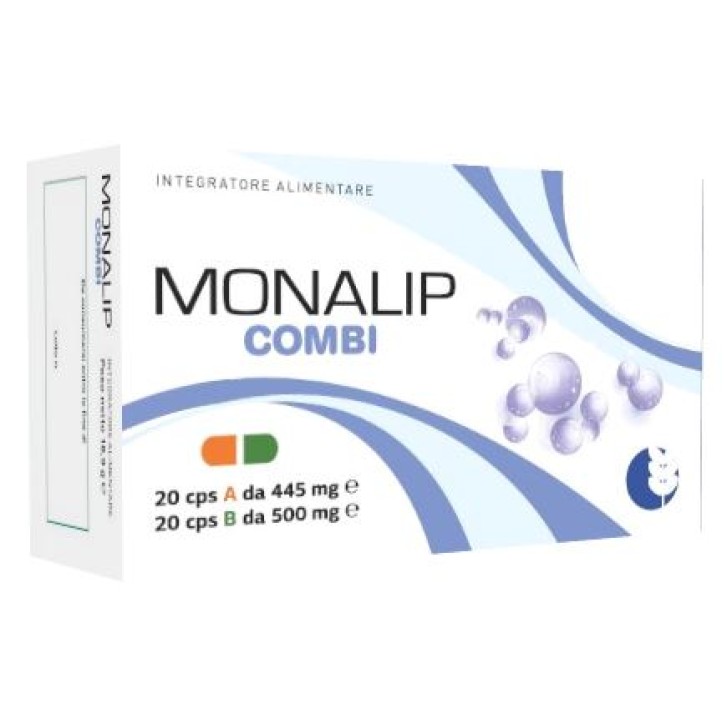Monalip Combi 20+20 Capsule - Integratore per il Colesterolo
