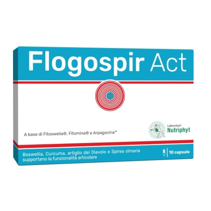 Flogospir Act 10 Capsule - Integratore Alimentare