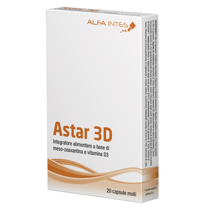 Astar 3D 20 Capsule Molli - Integratore Alimentare