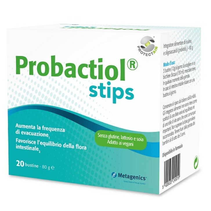 Metagenics Probactiol Stips 20 Bustine - Integratore Transito Intestinale