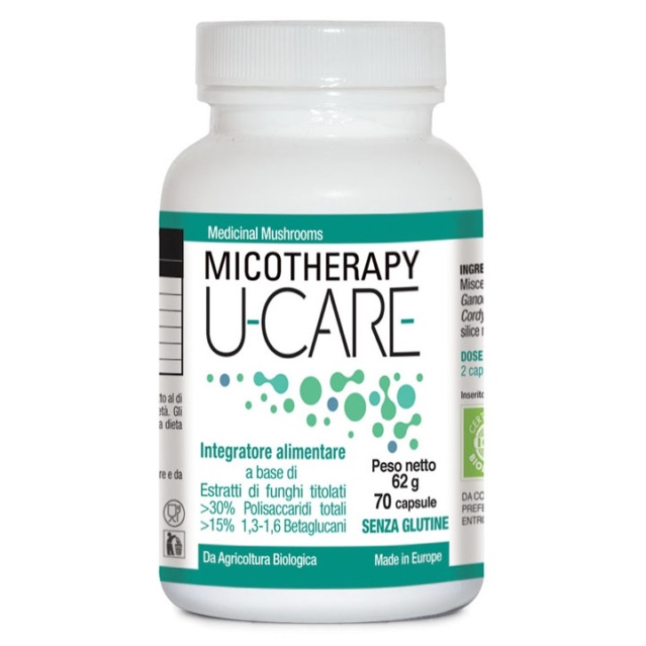 Micotherapy U-Care 70 Capsule - Integratore Difese Immunitarie