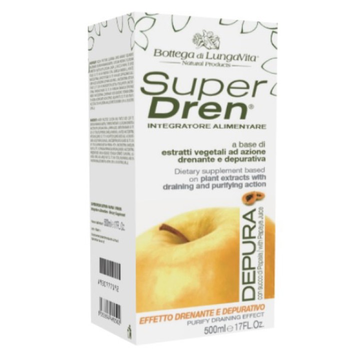 Superdren Depura Papaya 500 ml - Integratore Alimentare