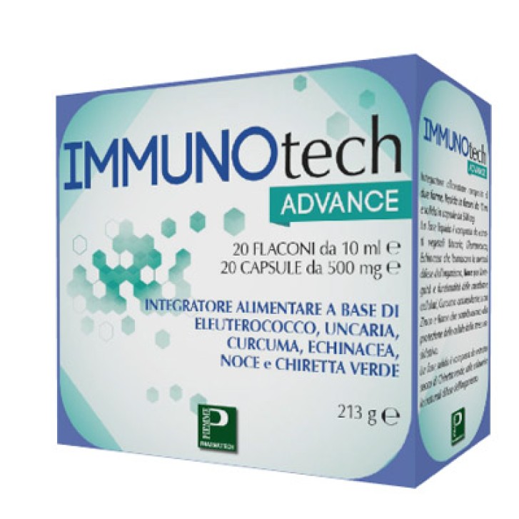 Immunotech Advance 20 Flaconcini + 20 Capsule - Integratore Alimentare