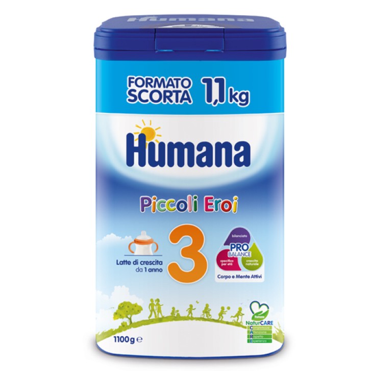 Humana 3 Latte Crescita in Polvere 1100 grammi