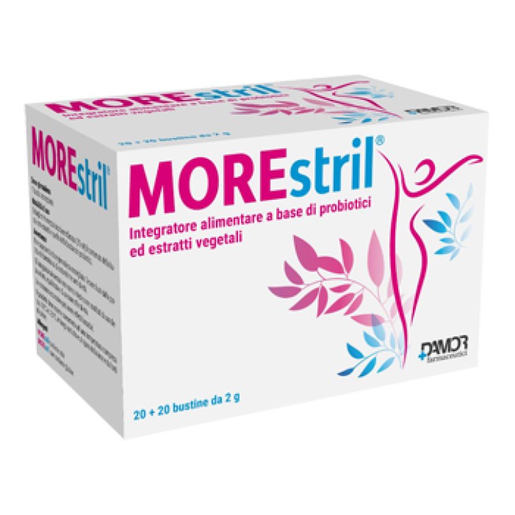 Morestril 20 + 20 Buste - Integratore Menopausa