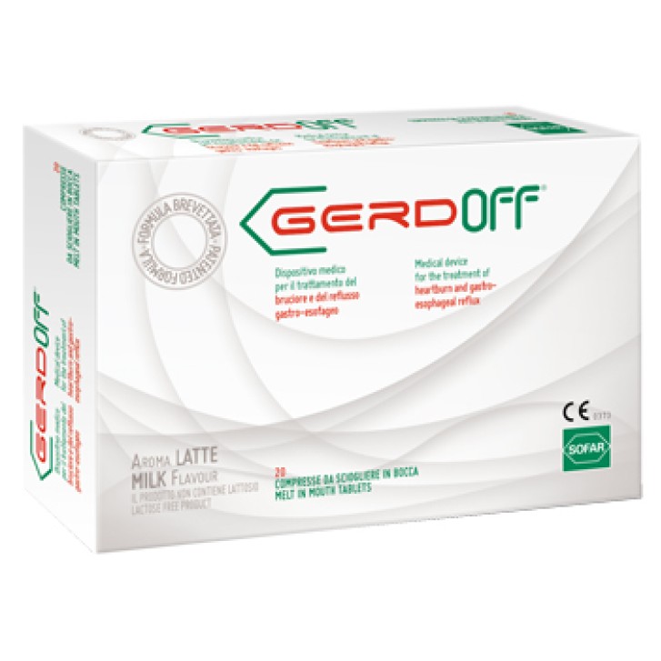 Gerdoff Gusto Latte 20 Compresse - Integratore Alimentare